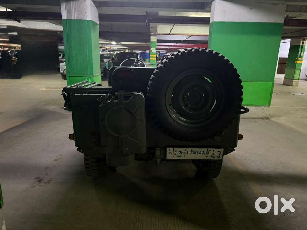 Army Jeep Original Body New Mahindra Di Diesel Engine Left Hand Drive
