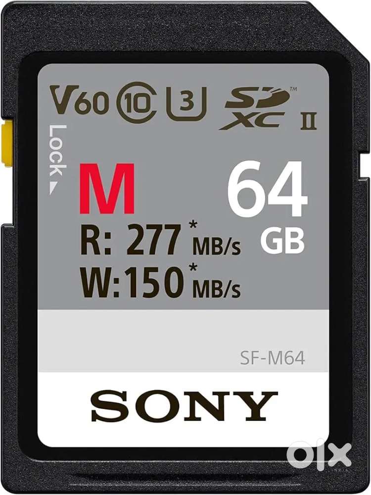 Sony v60 SD Card