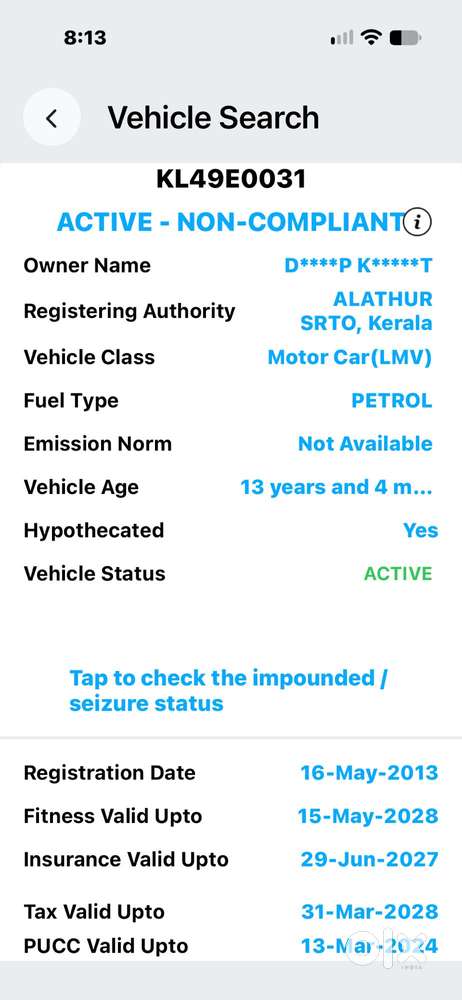 Maruti Suzuki Alto K10 Vxi, 2013, Petrol