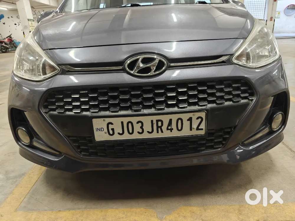 ગ્રાન્ડ આઇ ટેન સ્પોર્ટ્સ (option)૨૦૧૬ Petrol +cng.બેન્ક મેનેજર ની ગાડી