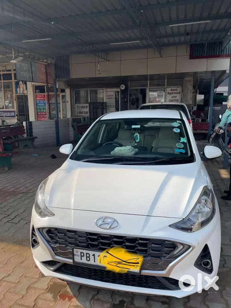 Hyundai Aura 2021 Cng & Hybrids 95000 Km, Doctor Driven
