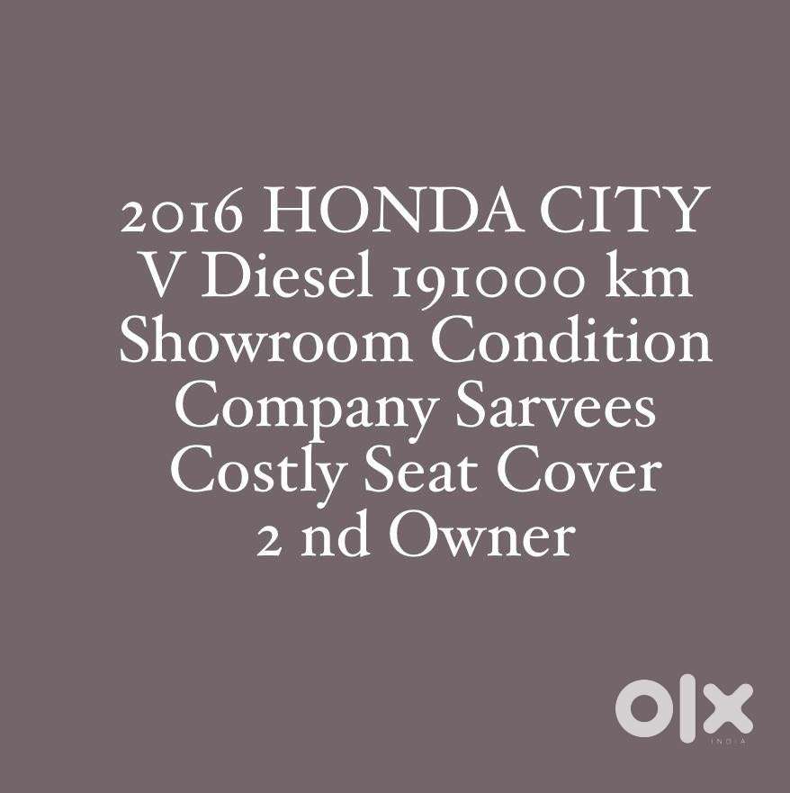 Honda City 1.5 V 4th Gen I-vtec Mt, 2016, Diesel