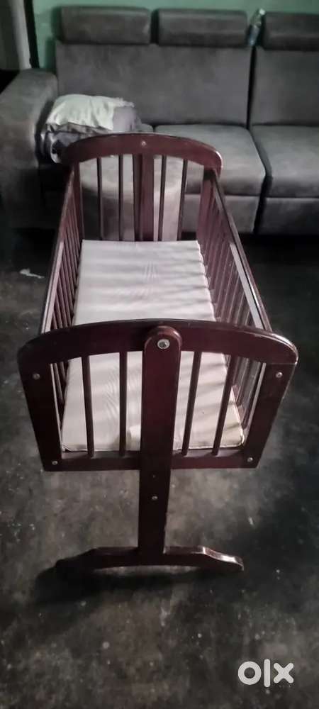 Wooden cradle