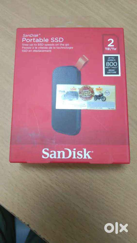 SanDisk Portable SSD 2 TB in warranty