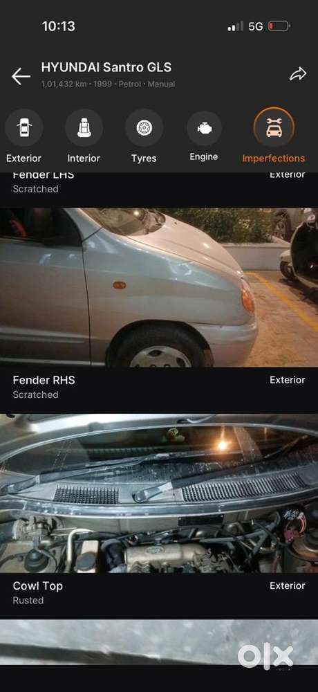 Hyundai Santro Petrol Well Maintained