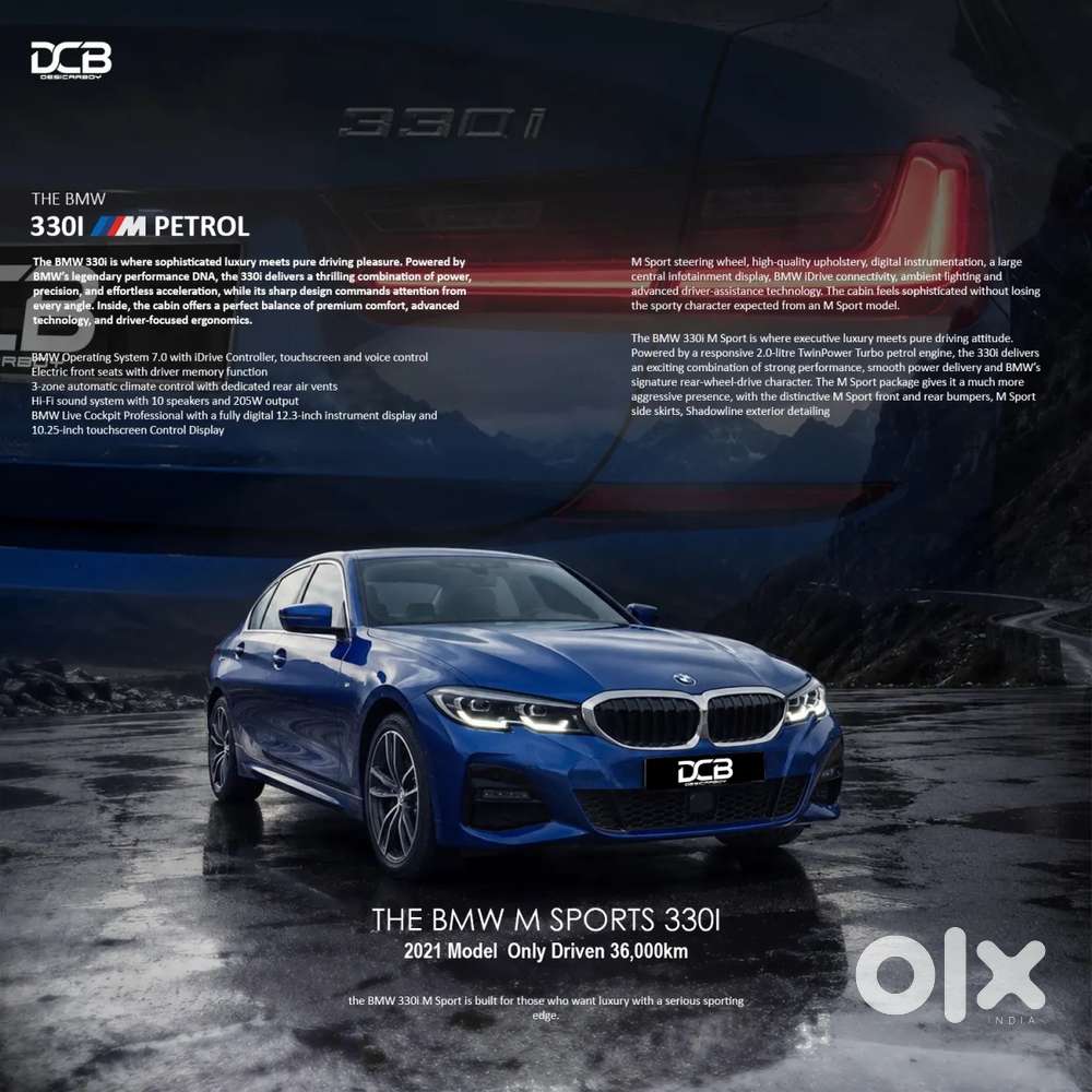 Bmw 3 Series 2.0 330i M Sport, 2021, Petrol