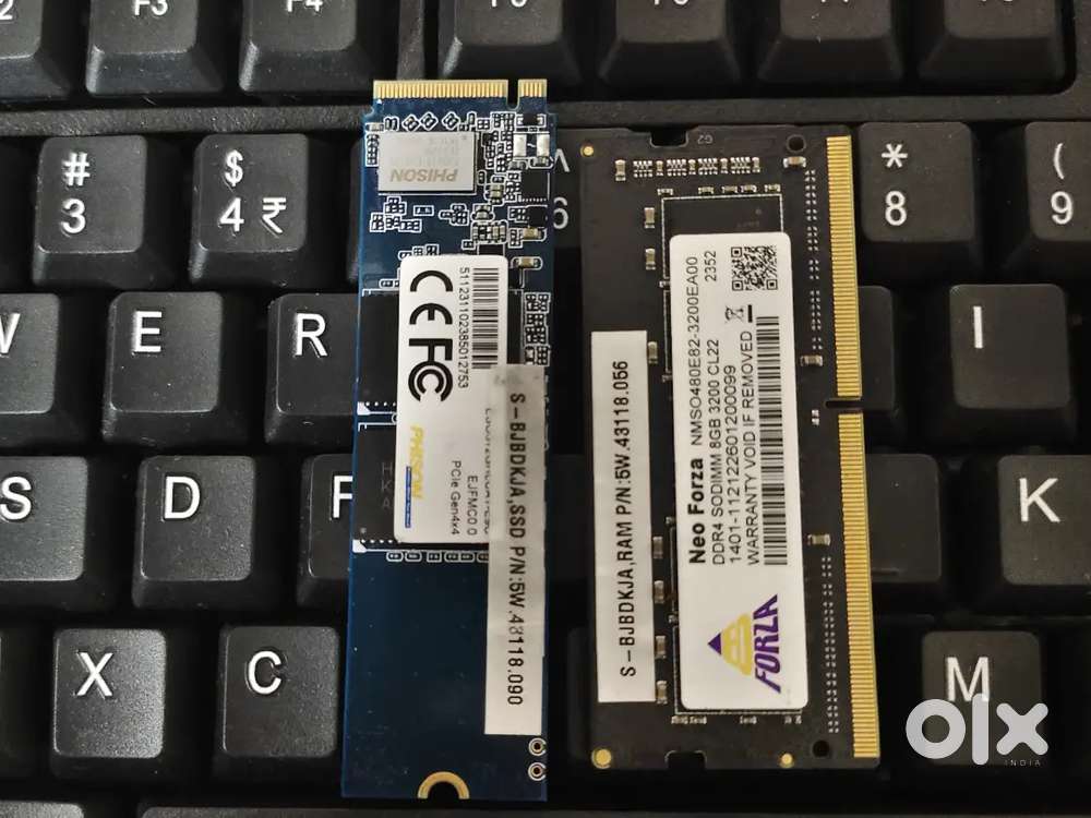 SSD and Ram