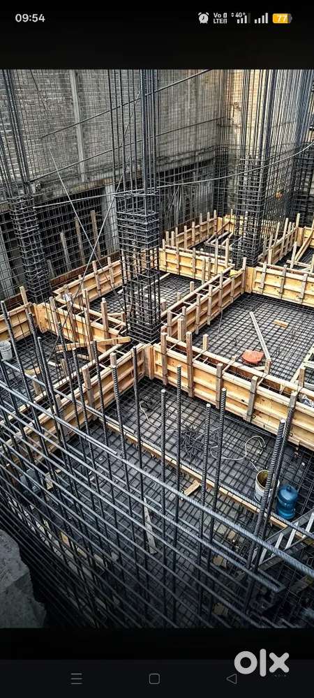 Civil work in power plant L&T company