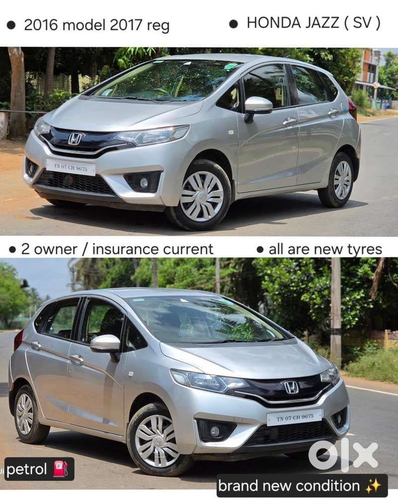 Honda Jazz 2017 Petrol Good Condition