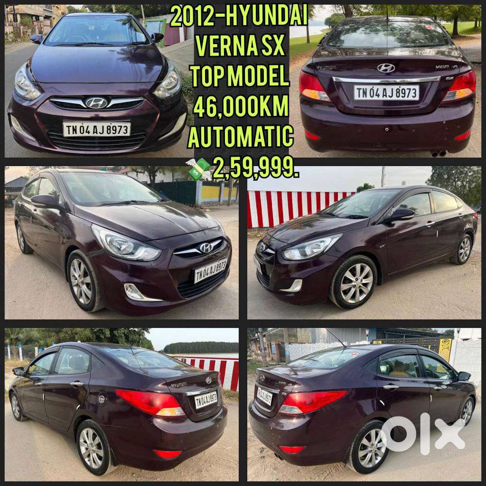 Hyundai Verna 2011-2014 1.6 Sx Vtvt (o) At, 2012, Petrol