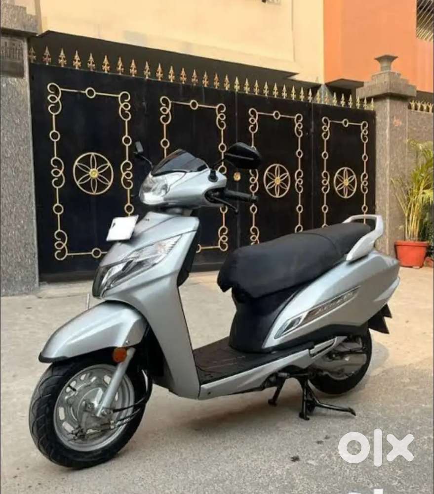 Silver Activa 125 Bs6 Grey Colour Images Honda Activa 125cc Silent