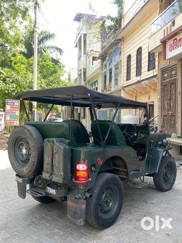 Willys Cj3b Army Disposal Jeep