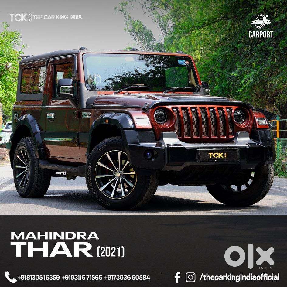 Mahindra Thar Lx Hard Top Petrol Mt 4wd, 2021, Petrol