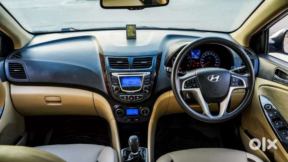 Hyundai Verna 1.6 Ex Vtvt, 2012, Petrol