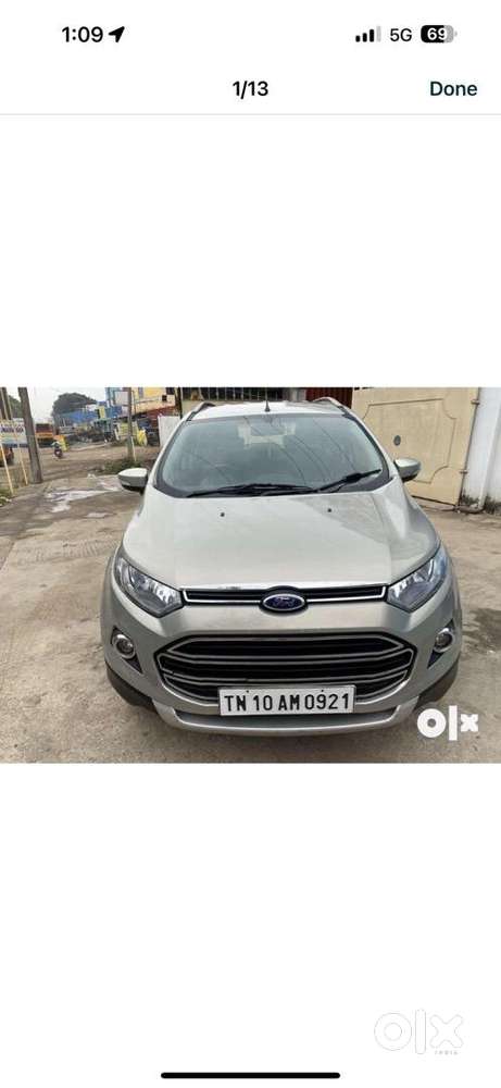 Ford Ecosport 2013 Diesel Well Maintained