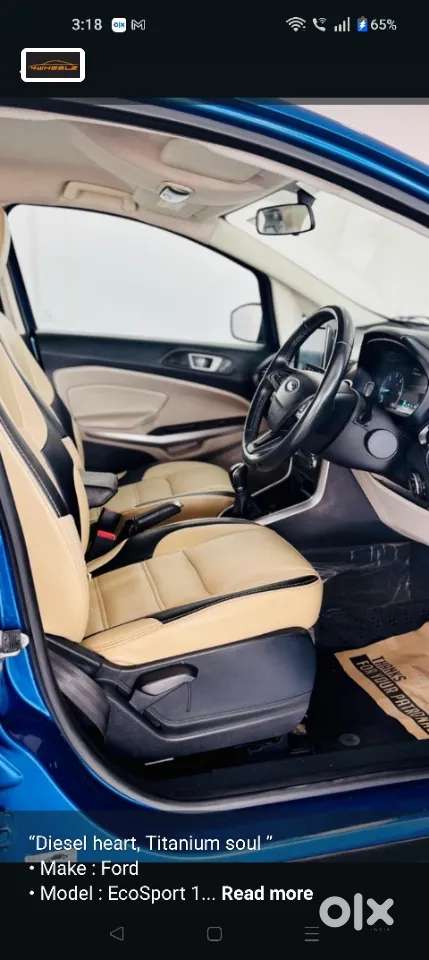 Ford Ecosport [ ] 1.5 Tdci Titanium (o), 2020, Diesel