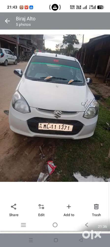Maruti Suzuki Alto 800 2015 Base Variant