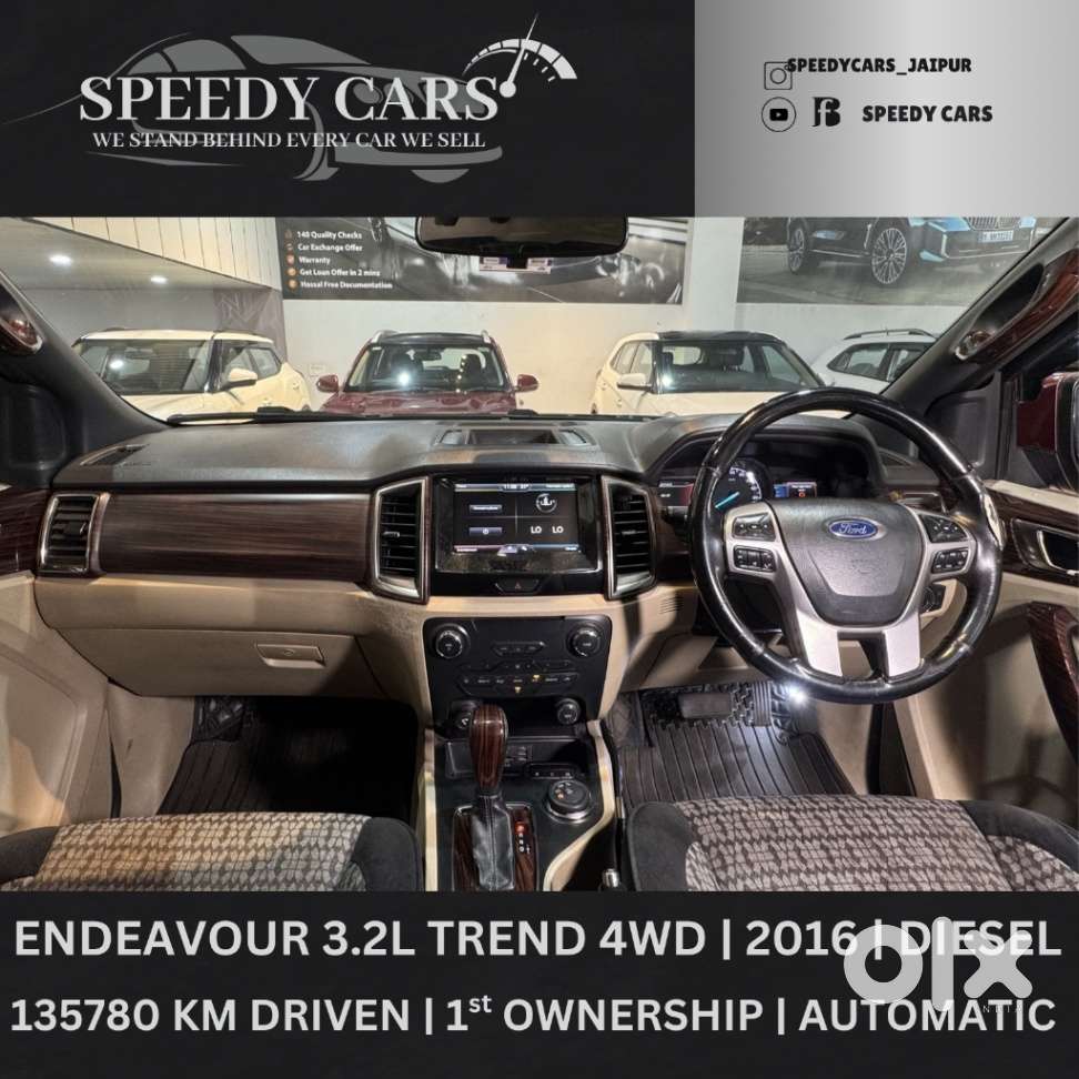 Ford Endeavour 3.2 Trend At 4x4, 2016, Diesel