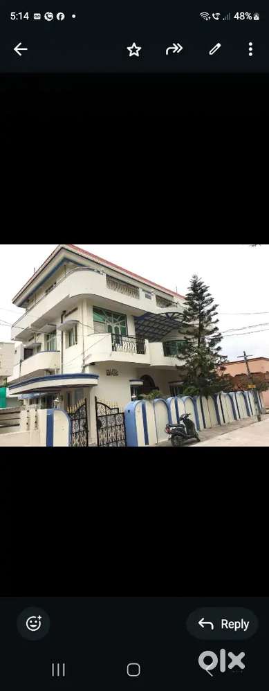 Nalgonda meerbagh colony 4bhk for rent.near nalgonda public school