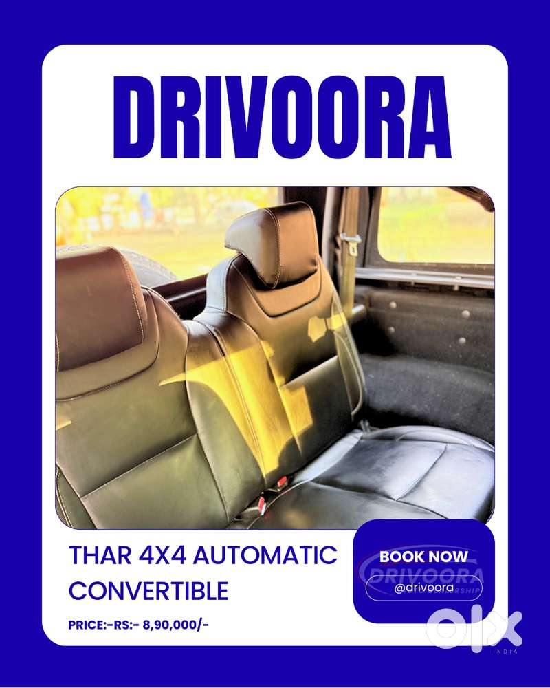Model: Thar 4x4 Automatic Convertible