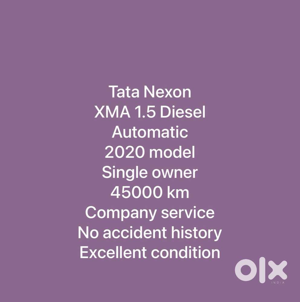 Tata Nexon 1.5 Revotorq Xma Amt (s), 2020, Diesel