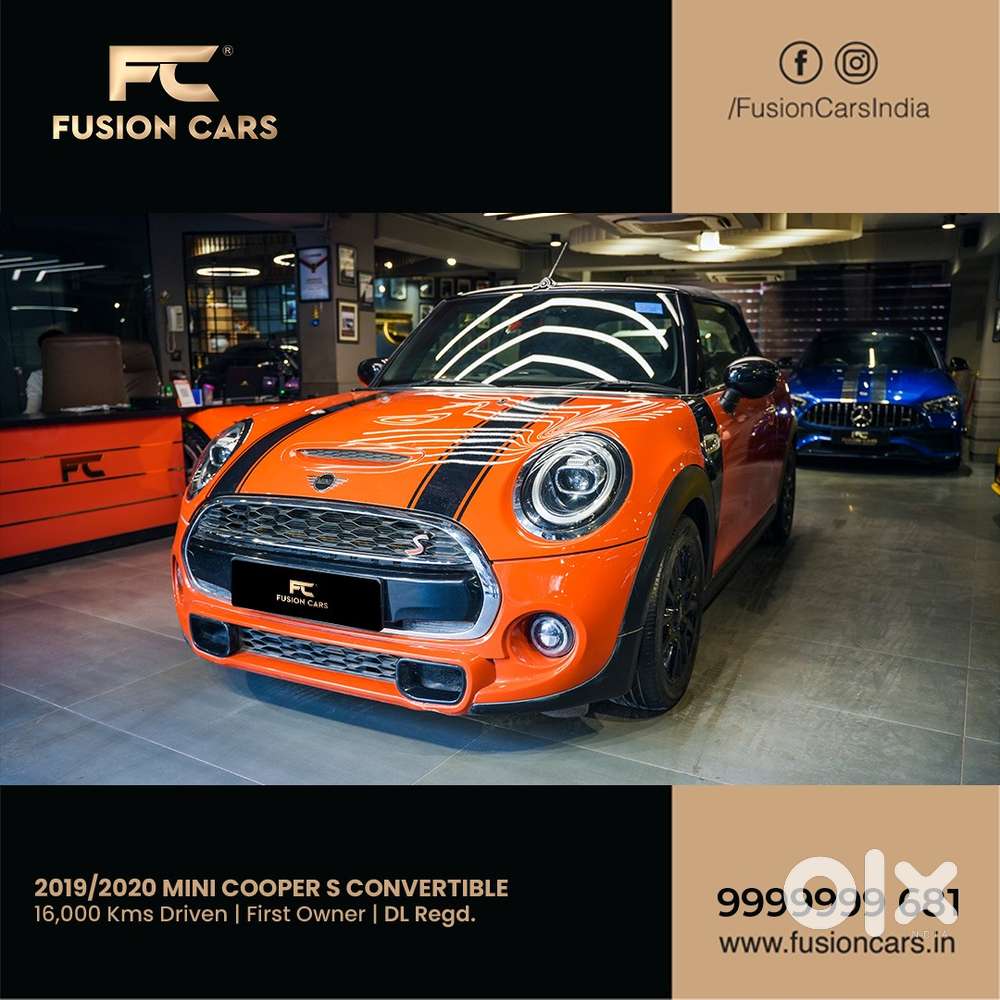 Mini Cooper Convertible S, 2020, Petrol