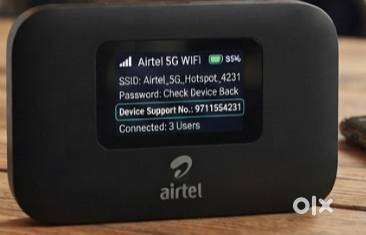 Airtel  Wi-Fi- hotspot Datacard