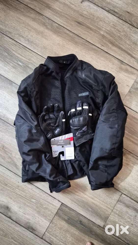 Rynox Cypher GT Riding Jacket + Rynox Urban X Gloves - Spare Parts