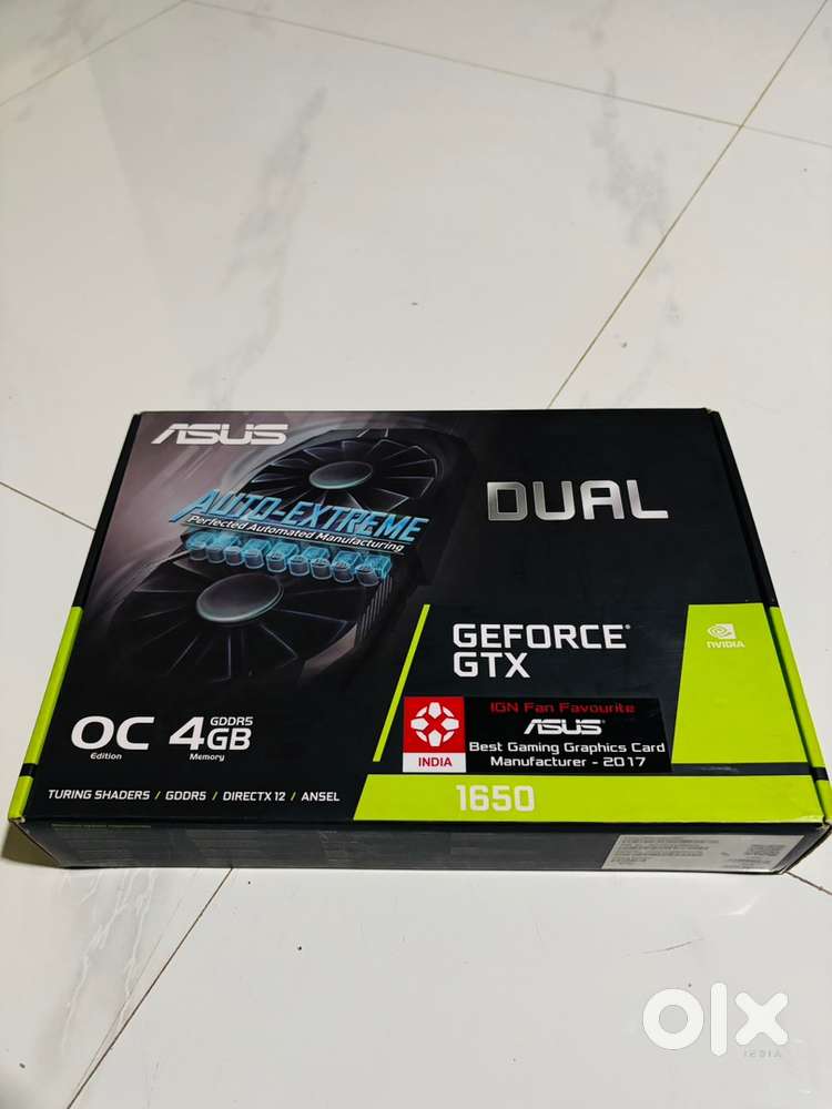 Asus GTX 1650 4GB OC Edition Graphic Card
