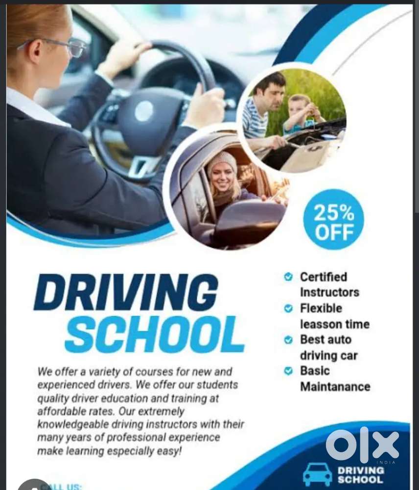 driving school call me or ping me