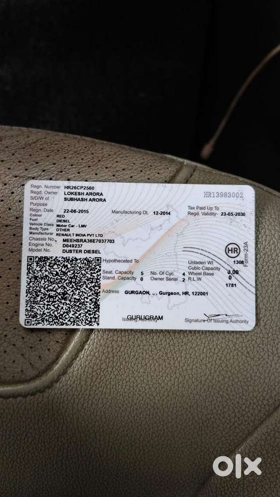 Renault Duster 2015 Diesel Well Maintained