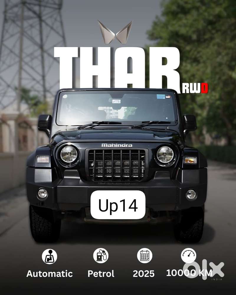 Mahindra Thar Lx Hard Top Petrol At Rwd, 2025