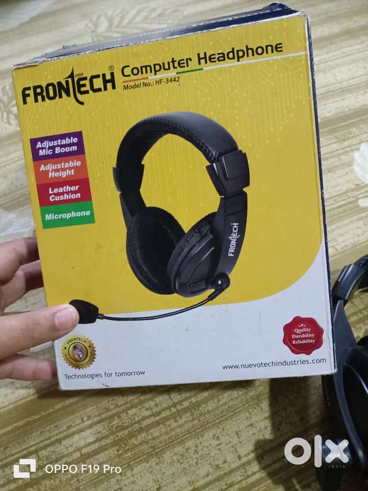 Computer headphones ,Company:Frontech,Model:HF-3442