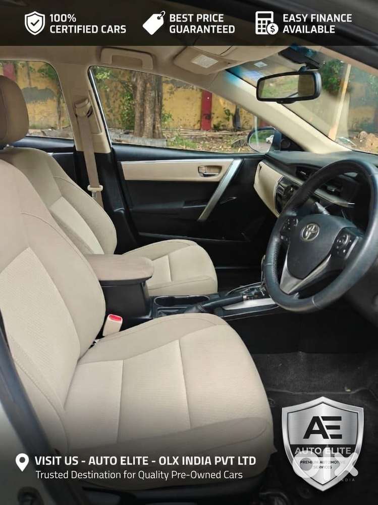 Toyota Corolla Altis G At, 2017, Petrol