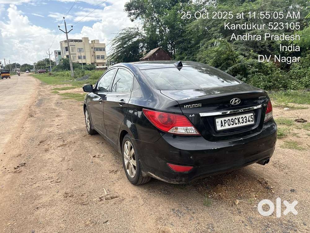 Hyundai Fluidic Verna 2012 Diesel Good Condition