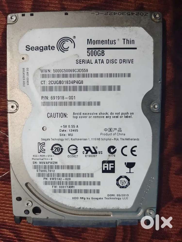 External harddisk