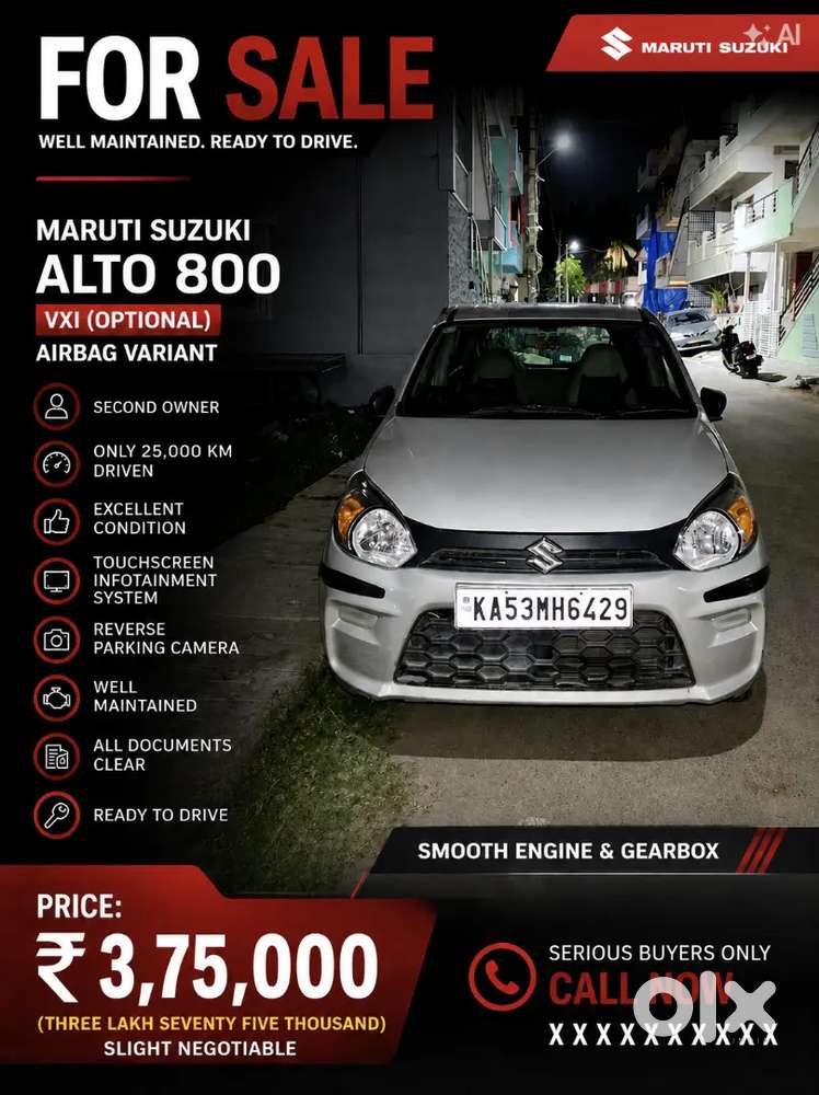 Maruti Suzuki Alto 800 2021