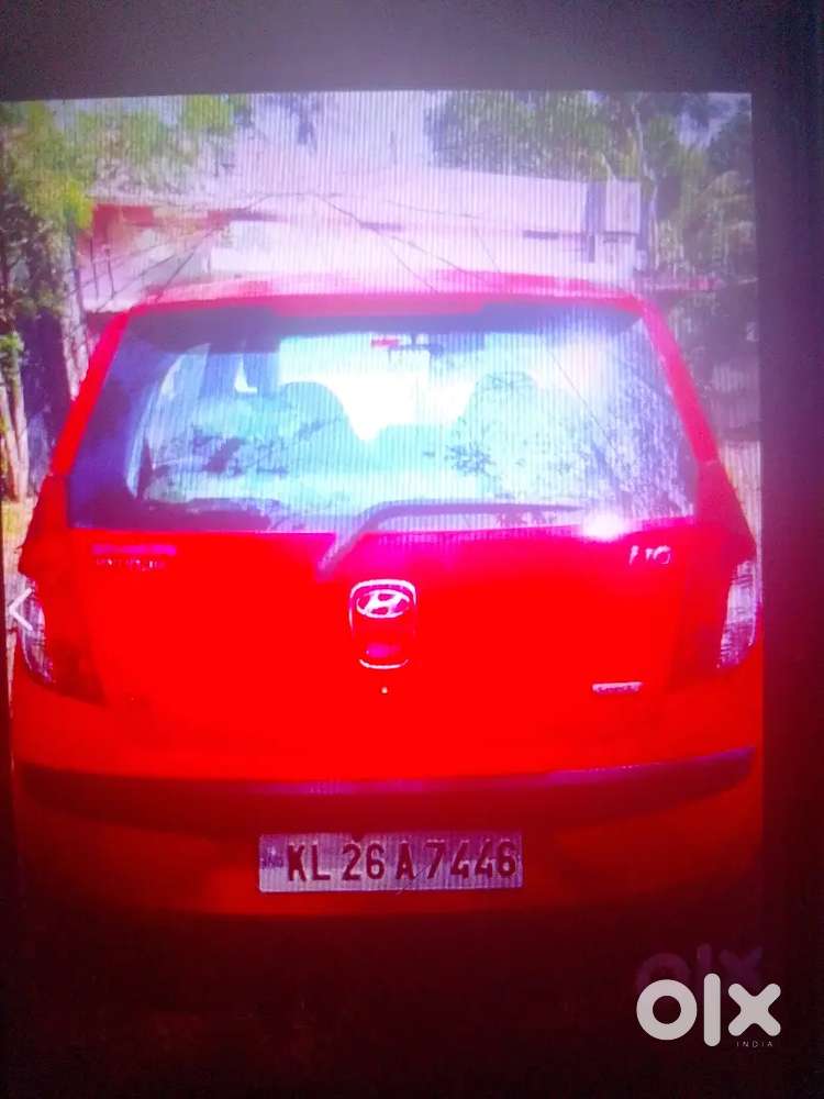 Hyundai I10 1.2 Kappa Sports 2010 Model Red Colour Car