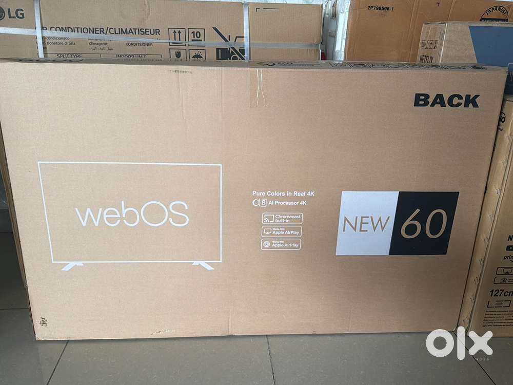 55 inch webos 4k with magic remote with appleAirplay