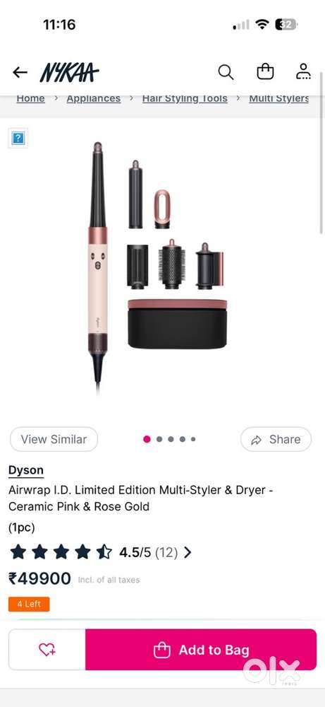 Dyson hairdryer