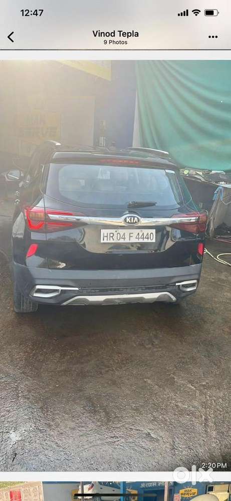 Kia Seltos Htx Black Colour