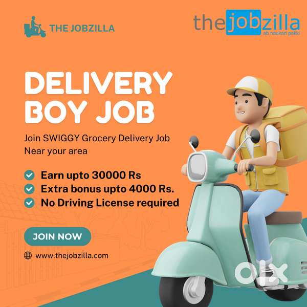 Swiggy Delivery Boy Job In Jabalpur
