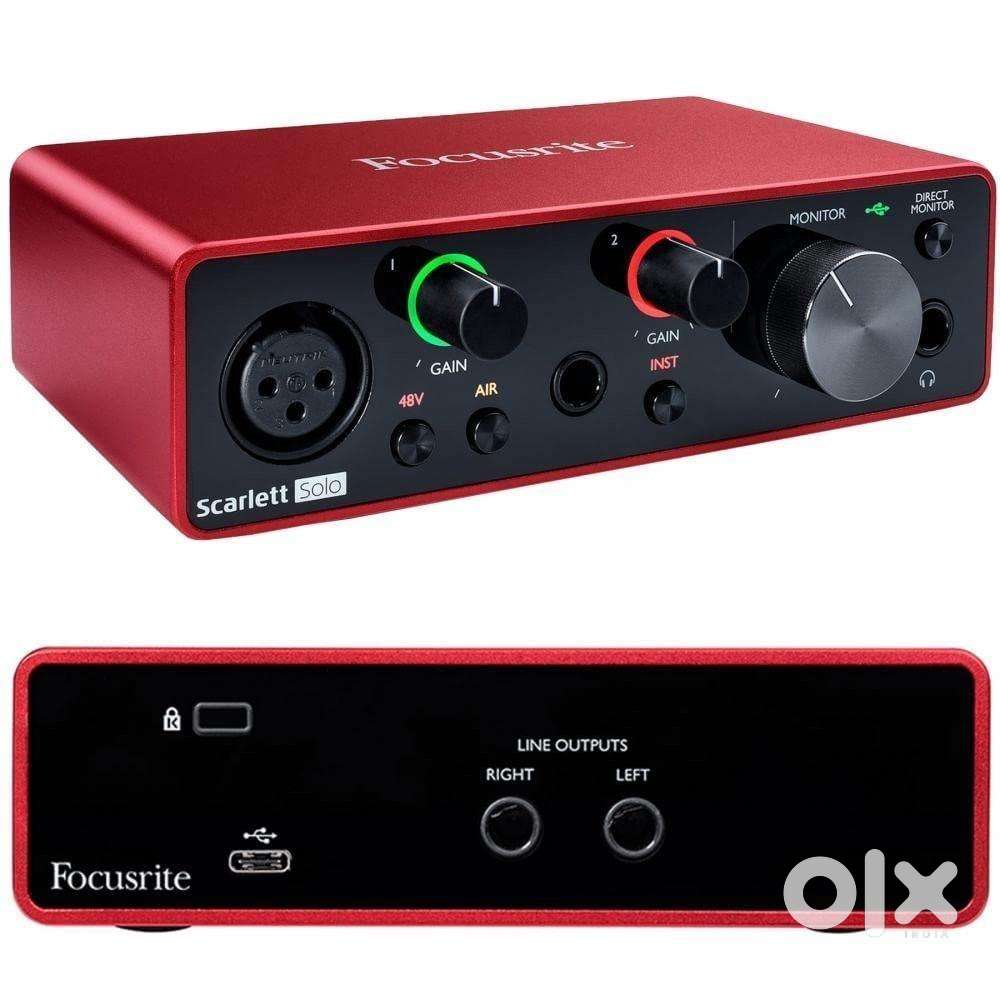 Focusrite scarlett solo 3rd Gen - Computer Accessories in