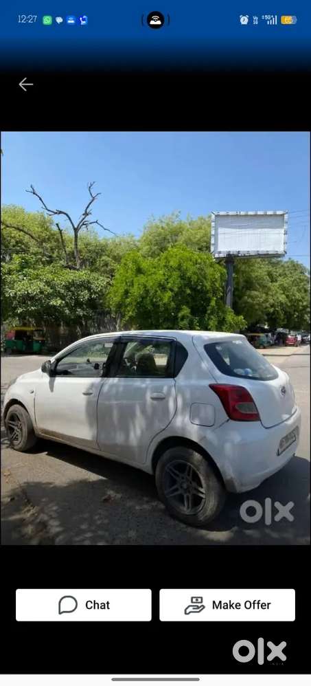 Datsun Go 2017 Petrol Cng 75200 Km Driven On Paper Cng