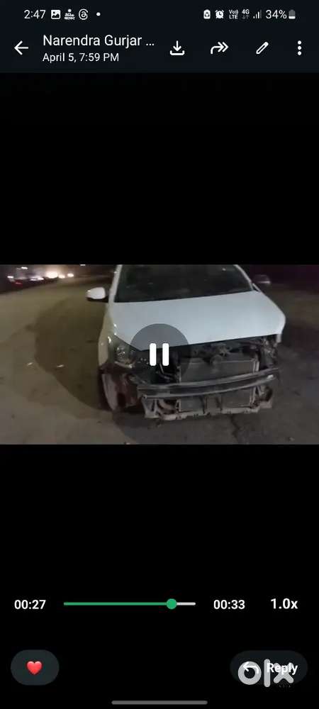 Hyundai I20 2012 Magna – Accidental  Engine Perfect  Best Deal