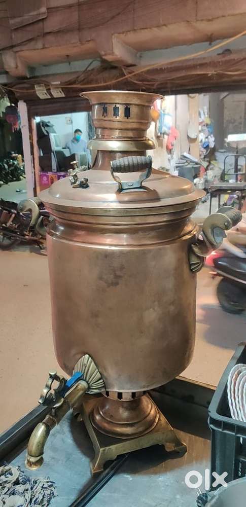 Copper antique kettle