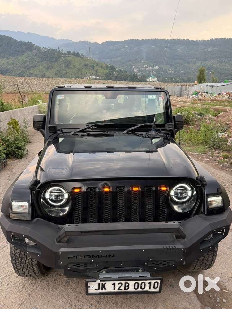 2020 Mahindra Thar Lx 4x4 Black With Brand New Alloy N Tyres