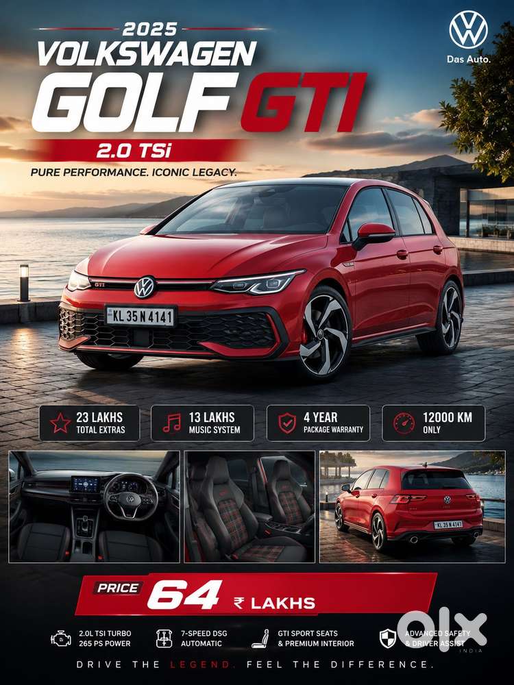 Volkswagen Golf Gti S, 2025, Petrol