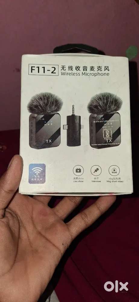 F11-2 Wireless Dual Microphone