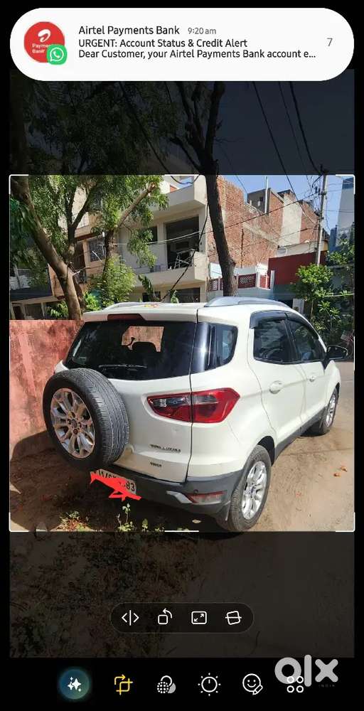 Ford Ecosport 2015 Diesel Well Maintained